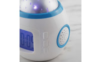 Colorful Lights Star Light Display Alarm Timepiece Sleep Aid Electronic Gadget Birthday Gift Indoor Lighting Temperature Display for Bedroom