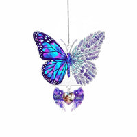 Butterfly Acrylic Suncatcher Colorful Sun Reflector Gift Imaginative Colors Window Ornament