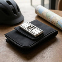 Folding Bike Multi-Tool Silver Alloy Steel Steel 8-in-1 Bike Tool Compact Folding Wrench for Home