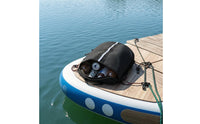 Clip Straps Surfboard Deck Storage Bag Zippered SUP Mesh Storage Bag Reflective Strip