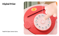 Electronic Piggy Bank Large Capacity Cartoon Pig Bank Birthday Gift Password Savings Box for Kids, Girls