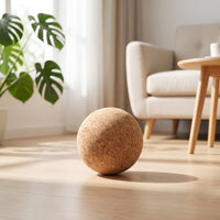 Cork Massage Ball Eco-Friendly Cork Recovery Ball Self-Massager Eco-Conscious Plasticcompletely Plastic-Free for Athletes