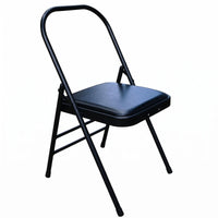 Folding Exercise Chair Space-Saving Padded Exercise Chair Comfortable