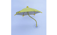 Adjustable Phone Umbrella with Adhesive Base Compact Mini Umbrella with Flexible Stem Portable Shade Lightweight for Streamers