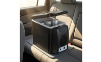 Top-Opening Portable Mini Refrigerator Vented Grille Mini Fridge Dark Exterior Compact Cooler Quiet Operation
