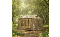 Spacious Inflatable House Tent Breathable Inflatable Camping Tent Roomy Long-Lasting for Families, Backyard