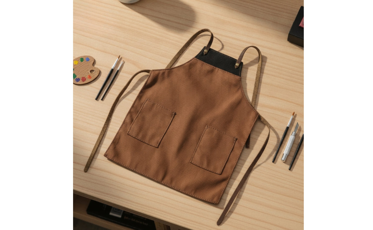 1/6 Scale Doll Apron 12-Inch Miniature Apron Adjustable Figure Accessory Realistic for Collectors, Hobbyists, Dioramas
