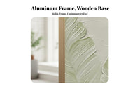 Modern Minimalist Design Freestanding Panel Divider Nature-Inspired Pattern Single-Panel Decorative Divider Light Luxury Aesthetic Partition Screen Easy Assembly for Homeowners, Interior Designers, Office Workers, Bedroom, Studio Apartment, Entryway