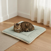 Soft Dog Cat Mat Extra Thick Warming Dog Bed Luxurious Pet Mat for Dogs, Young Dogs, Car
