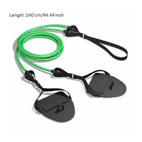 Swimming Resistance Bands Portable Swimming Resistance Cord Swim Stroke Training Band for Home, Gym