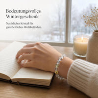 Natural Clear White Crystal Bracelet for Wealth and Good Fortune, High-Quality Energy White Crystal Hand String