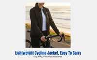 Women's Cycling Windbreaker Jacket, Autumn Season, Breathable, Water-Resistant, Lightweight, Multi-Color Protection, Packable