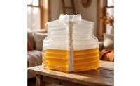 Transparent Inflatable Vest Sleeveless Inflatable Vest with Zipper Compact for Pool Parties, Festivals