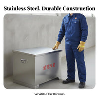 Anti and Rust-Proof Fire Sand Box Reinforced Structure Fire Safety Sand Bin for Facility Managers, Businesses, Gas Stations, Warehouses, Shopping Malls, Office Buildings