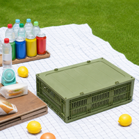 collapsible storage crates