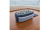 Stainless Steel Boat Cup Holder Heavy Duty Boat Seat Beverage Holder Versatile Use Car Seat Drink Organizer Stable & Secure for Yacht, RV, Sofa