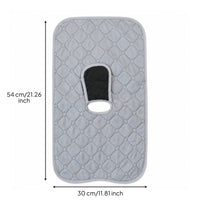 Protective Stroller Pad with Slot Padded Stroller Seat Liner with Air Vents Soft Cooling Cushion Portable for Babies, Strollers, High Chairs
