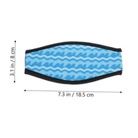 Neoprene Strap Cover Soft Dive Dive Strap Cover Easy to Use Water Sports Accessory for Swimming