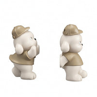 Dog Bookends Cartoon Animal Bookends Playful for Desk