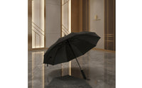 Automatic Open Umbrella with 10 Ribs Water-Repellent Straight-Handle Umbrella Windproof Heavy Duty for Commuters, Travelers, Travel