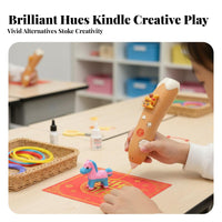 Low Temperature 3D Printing Pen Sparks Creativity 3D Filament Pen Easy to Use Educational Gadget Portable for Students, Beginners, Hobbyists, Playtime, School Project, Classroom, Home