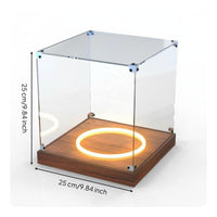 Acrylic Basketball Display Case High Clearness Football Display Box Easy to Assemble Clear Sports Sports Memorabilia Holder for Collectors, Game Room