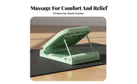 Improves Flexibility & Mobility Adjustable Incline Board Non-Slip Surface Adjustable Slant Board Multi-Functional Foot Rocker Stretcher Foldable Design for Athletes, Runners, Gym, Home, Office