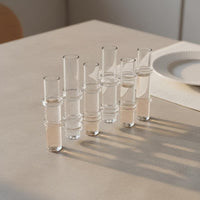 Glass Test Tube Vase Modern Minimalist Design Test Tube Vase High Clearness Single Stem Flower Holder for DIY Enthusiasts, Wedding Centerpiece