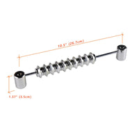 2 Pieces Metal Foosball Scoreboard Counter String Mounting Screws Foosball Score Bead Rod Silver-Toned Table Soccer Score Tracker 26.7 Cm Long