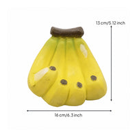 Banana Bird Feeder Outdoor Bird Feeder with Hanging Hole Playful Garden Decoration for Patio