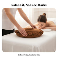 Leaves No Marks Silicone Face Pillow Non-Slip U-Shaped Face Pillow Comfortable for Beauty Therapists, Spa Professionals, Spas, Home