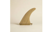 Lightweight 8 Inch Single Fin Sturdy Bamboo Veneer Fin Wear-Resistant Surfing Accessory for Longboarders