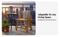 Foldable Design Collapsible Dining Chair Space-Saving Upholstered Folding Chair Compact Storage Portable Seating No Assembly Required for Apartment Dwellers, Homeowners, Small Areas, Outdoor, Office, Balcony