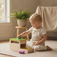 Vision-Tracking Toy Sensory Peg Toy with Track Learning Set Hands-on Colorful for Toddlers, Playroom, Preschool