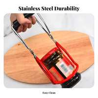 Anti-Scald Bowl Clamp Multi-Functional Heated Dish Grabber Gripper Dish Grabber Gripper S Non-Slip Grip Hot Plate Gripper