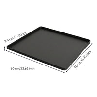 Silicone Appliance Mat Waterproof Silicone Drips Tray Guarding Mat with Raised Edge for Countertop