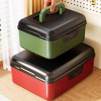 Portable Tool Case Large Capacity Stackable Hardware Chest for Garage