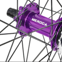 Threaded Mountain Bike Rear Wheel Double Wall Single Speed Rear Wheel Smooth Lightweight for Custom Conversions