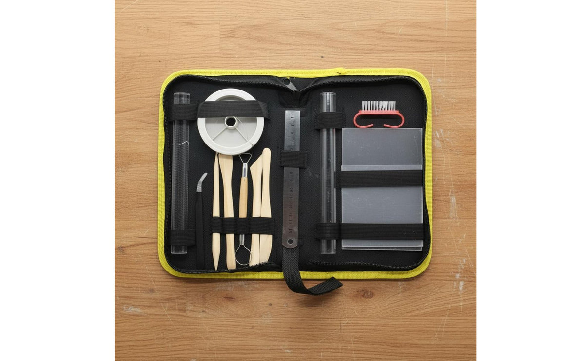 13 Pieces Synthetic Clay Tools Transparent Acrylic Synthetic Clay Sculpting Tools Multi Functional Pottery Tool Set