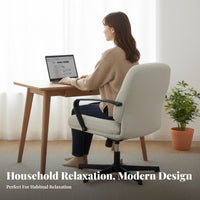 Height Adjustable emerald revolving Chair with blossom backrest Modern design & residence Furniture Space-Saving Indoor Seating Ergonomic backrestrest for telecommute Workers, Students, Young Adults, Living Room, Balcony, Small areas, study corner