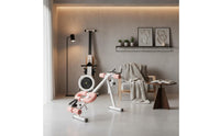 Multi-Function Waist Shaping Machine Hip Lifting Foldable Ab Machine Non-Slip Handles Foldable Ab Instructor Knee Protection for Home, Indoor