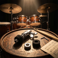 Cymbals holderHat Clutch with Felt Sleeve Compact Cymbals holderHat Clutch Replacement Cymbals Stand Cushions for Percussionists