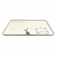 adaptable Fluted Rectangular Platter Minimalist design Organizer Tray stylish Design Tableware adaptable for homeowners, Young Adults, Living Room, Coffee Table, Dessert Display, Bathroom