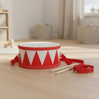 Develops Movement Skills & Rhythm Children's Floor Drum Easy to Play Toddler Hand Drum Early Educational Percussion Instrument Musical Enlightenment for Toddlers, Preschoolers, Babies, Kindergarten, Music Class, School Plays