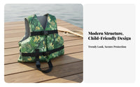 EPE Foam Flotation Vest Lightweight children's Flotation Vest Kids Aquatic Vest Comfortable Fit children's Buoyancy Aid