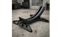 Bike Stand with Adjustable Cradle Freestanding Two-Wheeler Parking Stand Bike Parking Rack Non-Slip Space-Saving for Cyclists