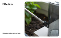 Comfortable Handle Long Spout Watering Can Easy to Fill Indoor Plant Watering Pot Modern Design for Gardeners, Garden, Balcony, Office