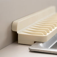 Kitchen Mat and Silicone Sink Protector Mat for Home Cooks, Foldable Drainer Design with Suction Cups, Sloped Sink Protector, Window Sill Pad