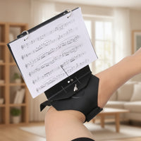 flutes Marching Lyre with Flip Folio Compact Marching Music Holder with Flip Folio for Flutists