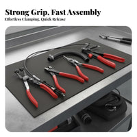 4 Pieces Car Water Pipe Clamp Kit Locking Mechanism Hose Clamp Plier Set